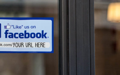 Custom Facebook Page URL Decals for Sale